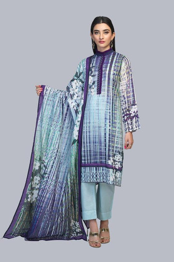 Bonanza Satrangi Rsr213p37 Voilet Eid Collection 2021